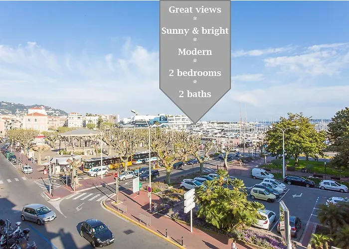 Pure & Chic 2beds/2baths In Centre! شقة كان